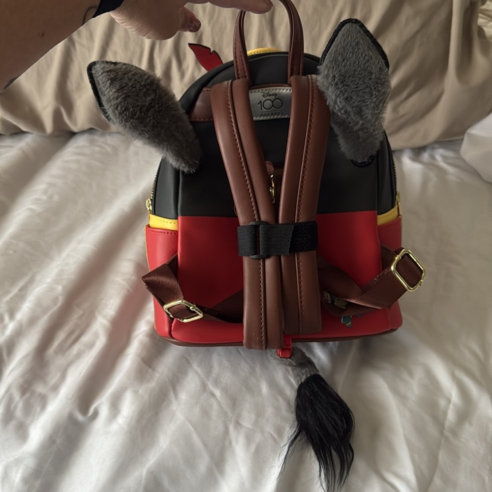 Loungefly Pinocchio donkey mini Backpack - Picture 4 of 14